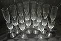 Orrefors Champagneglas samt Mindre glas 20 Delar