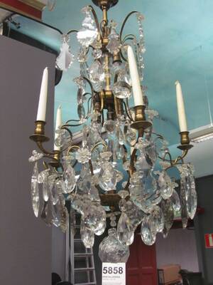 Kristallkrona, rokokostil