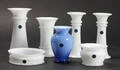 Samling Holmegaard og Royal Copenhagen vaser, lysestager m.m. 7 Denne vare er sat til omsalg under nyt varenummer 4032646
