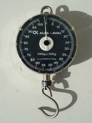 Alfa-Laval 100kg x 500g Slaktvåg