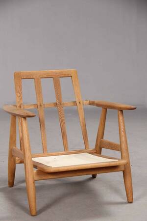 Hans J. Wegner. Lænestol, Cigaren GE- 240 uden hynder