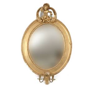 Spegellampett, gustaviansk, 1700-talets slut