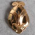 BROSCHHÄNGE, guld 18K, 2,14 g