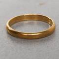 RING, guld 23K, 2,48 g