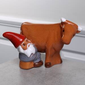 ROLF BERG, figurin med tomte