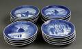 Kgl. Porcelæn. Samling juleplatter  19