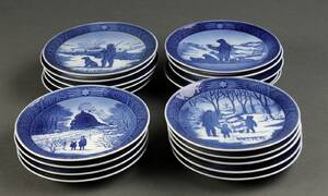Kgl. Porcelæn. Samling juleplatter  19