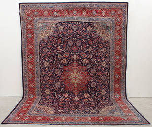 Matta, stor Mahal, Persien, 430x300 ca 30år