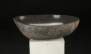 Unika vask af flodsten