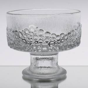 DESSERTSKÅLAR, 6 st, glas, 1900-talets mitt