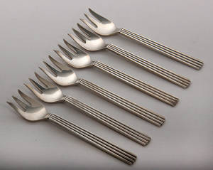 Bernadotte kagegafler af sterlingsølv, Sigvard Bernadotte for Georg Jensen 6