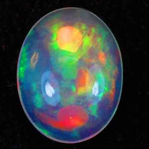 Uindfattet opal - ca. 1.29 ct
