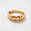 Ring 18 k guld diamanter