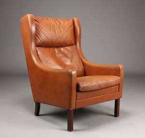 Dansk møbelproducent. Ørekalpstol