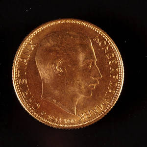Danmark. 20 kroner guldmønt 1914 