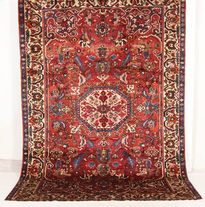 Persisk handknuten matta Bakhtiari 305x220 cm