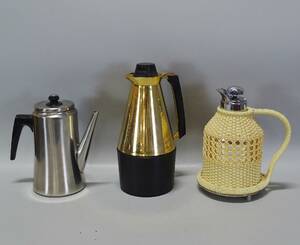 2 st. termoskannor samt kaffekanna Sigvard Bernadotte