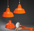 Louis Poulsen. Tre arbejdspendler samt arkitektlampe 4