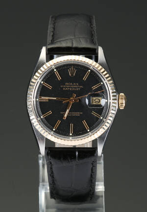Rolex Oyster Perpetual Datejust herreur i stål og 14 karat guld. Denne vare er sat til omsalg under nyt varenummer 4032413