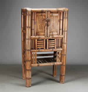 Orientalsk skab, bambus