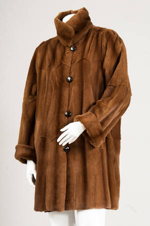 Samtwiesel, Wendenmantel, Gr. 4042