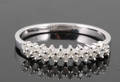 Diamond ring, gold approx. 0.21ct