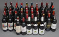 Vinsamling af primært Bordeaux rødvine 55.
