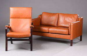 Skalma. Topers. sofa samt lænestol  2