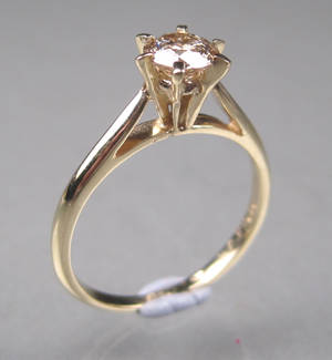 Solitairering - Ca 0.55 ct.  Denne auktion er annulleret1974788