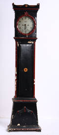Empire standur, hanbornholmer, af bemalet træ, 1800-tallets første halvdel, Frederik Nielsen Kofoed