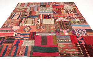 Matta, Patchwork Kelim, 295 x 225 cm