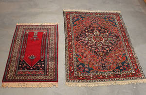 Orientalske tæpper. 95 x 155, 140 x 215 cm. 2