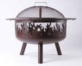Bålsted, KEOPS Collection, rustrødt metal