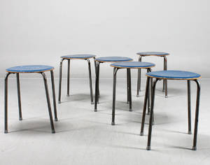 Staplingsbara pallar, industridesign, 6 stycken 