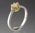 Solitaire ring ca. 0.30 ct. Denne auktion er annulleret - se nu vare 1962813