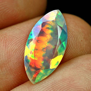 Uindfattet opal - ca. 1.61 ct