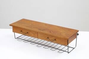 VÄGGHYLLA, teak, 19501960-tal