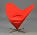 Verner Panton. Hvilestol Heart Cone Chair