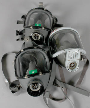 Gasmasker, 3 st