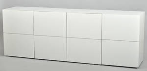Sideboard Enzzo, 4- dörrar, vit 24100