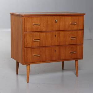 BYRÅ, mahogny, 1900-talets mitt