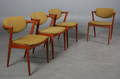 Kai Kristiansen. Fire armstole i teak. 4  