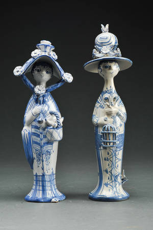 Bjørn Wiinblad 1918-2006. De fire Årstider, Forår og Efterår 2