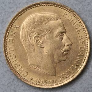 MYNT, Danmark, 20kr, år 1913