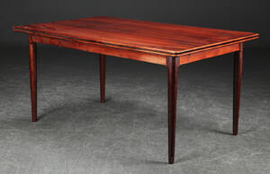 Spisebord med hollandsk udtræk, palisander, 1960erne