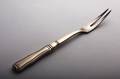 Georg Jensen. `Dobbeltriflet´ stegegaffel af sterlingsølv