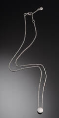 Georg Jensen Regitze brillant halskæde, ca 0.14 ct 