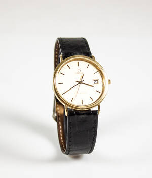 Armbandsur, 18K, Omega Seamaster, 1980-tal