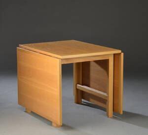 Hans J. Wegner. Biblioteksbord  spisebord af egetræ  Denne vare er sat til omsalg under nyt varenummer 4827938