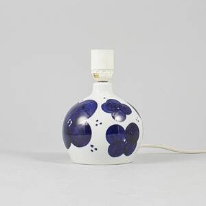 Bordslampfot, porslin
